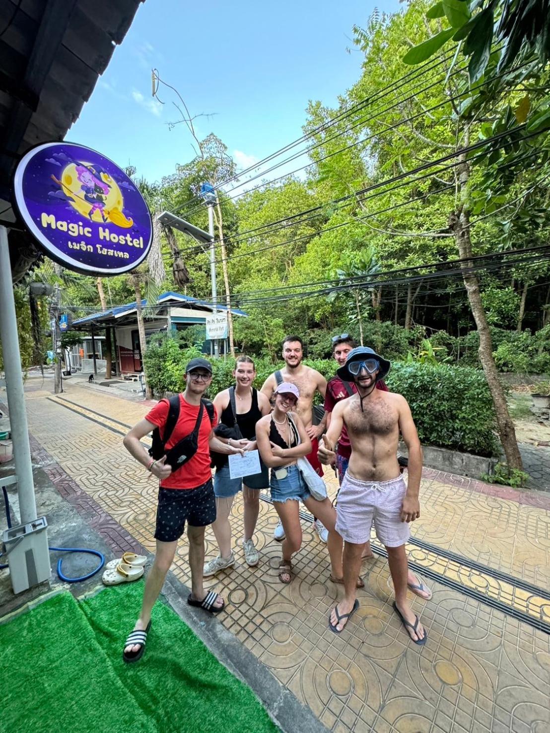 Magic Hostel جزيرة في في المظهر الخارجي الصورة